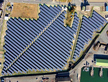 三重県多気郡メガソーラー発電所4