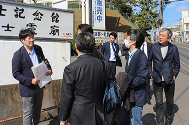 隈研吾氏よる現地確認3