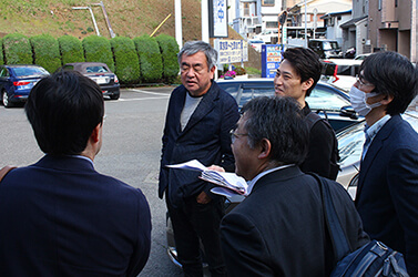 隈研吾氏よる現地確認4
